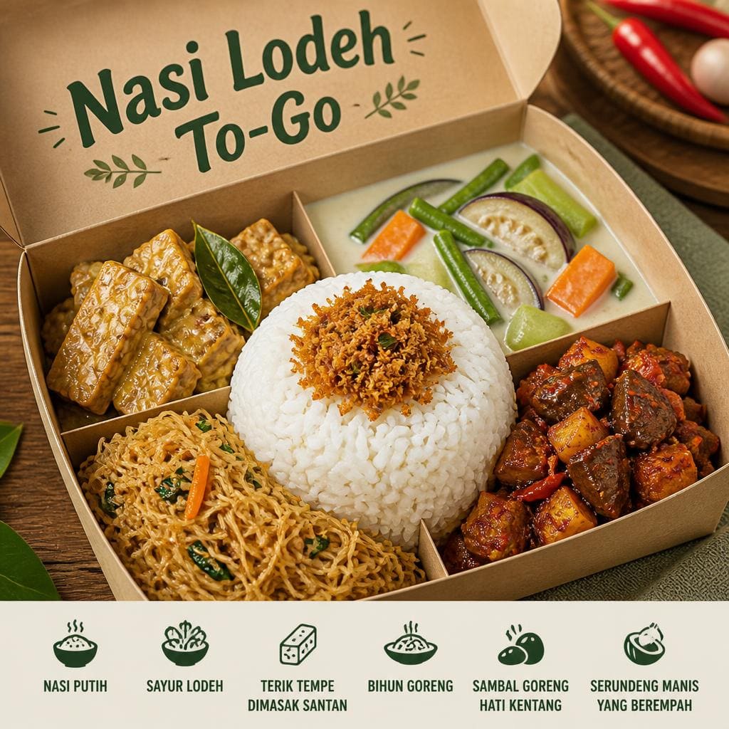 Nasi Lodeh To-Go dari Sate Khas Senayan